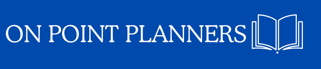 On Point Planners, Prep School Student Planners, Student Planning Books